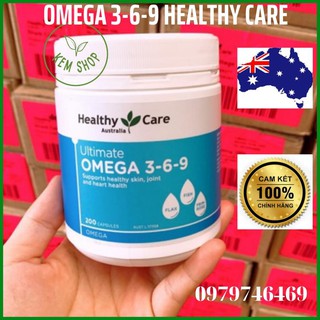 [HÀNG CHÍNH HÃNG] Healthy Care Ultimate Omega Úc 200 viên, Hỗ trợ tuần hoàn, bảo vệ tim mạch cho người từ 2 tuổi trở lên