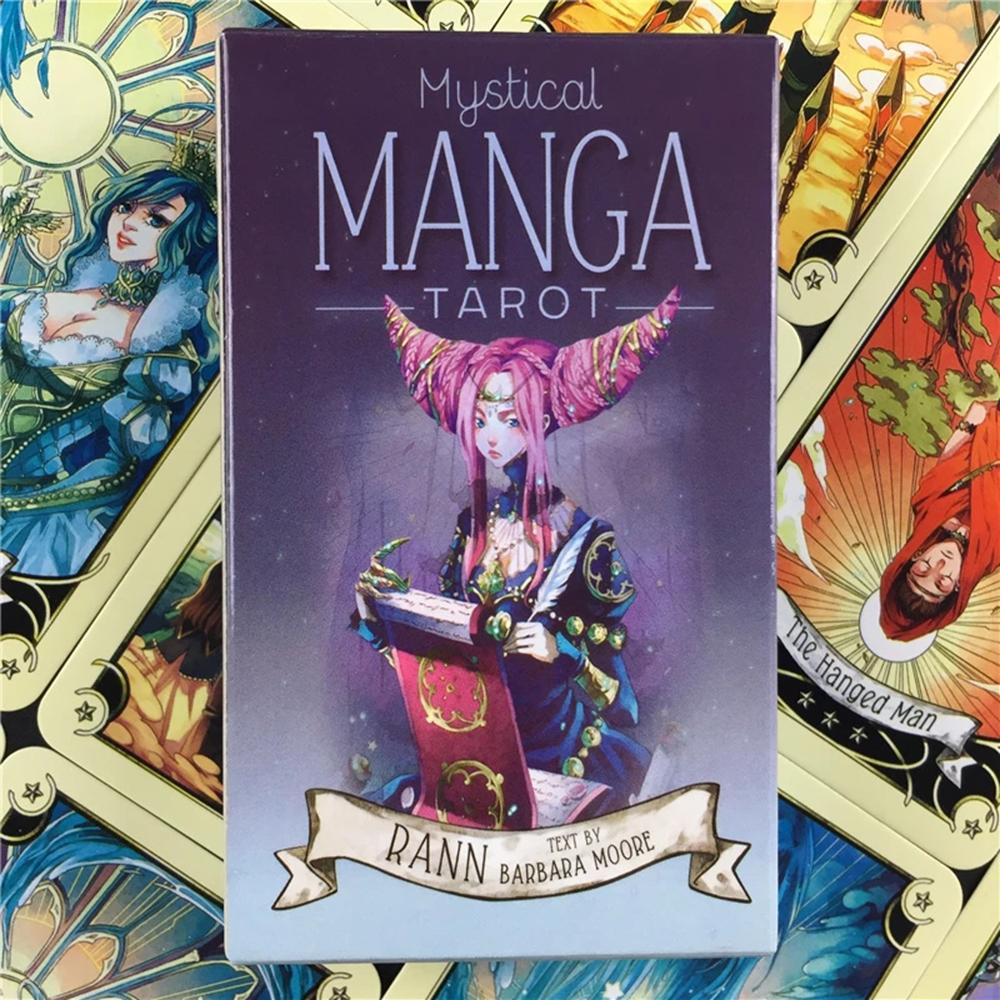 Bộ Bài Tarot Huyền Bí Dùng Giải Trí Tiệc Oracle Manga Bí Ẩn
