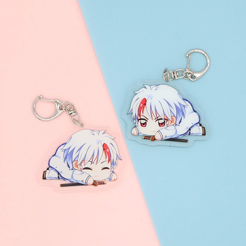 Tmdbyx Móc Khóa Nhựa Acrylic Hình Inuyasha