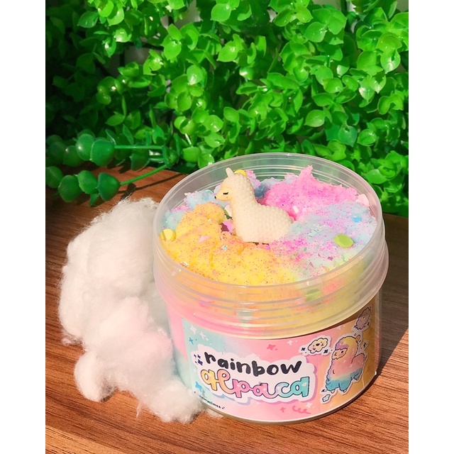 CỪU ALPACA CẦU VỒNG - slime mây