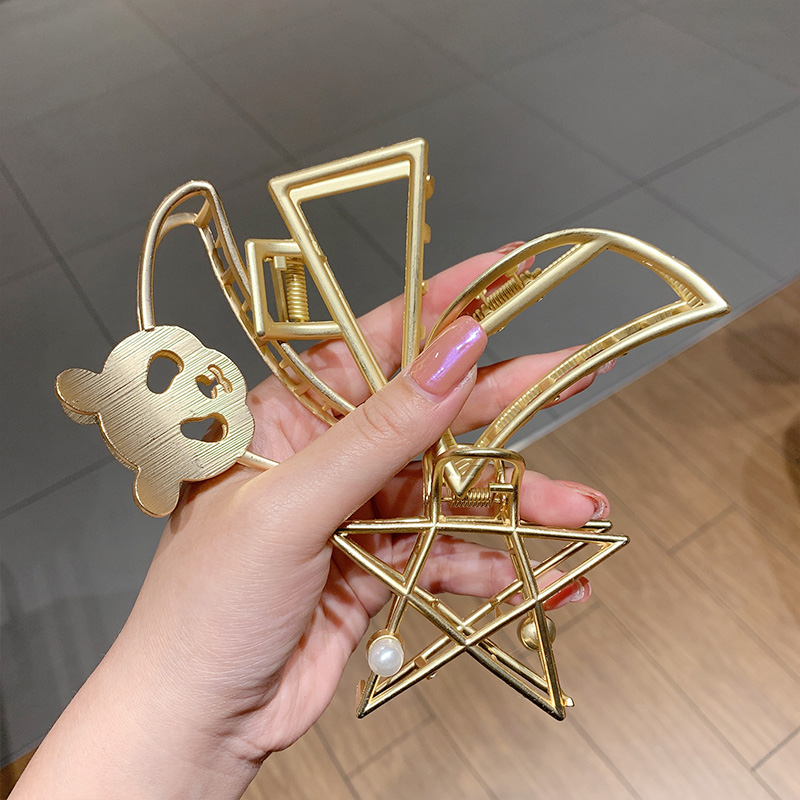 Kẹp tóc kim loại nhiều kiểu dáng xinh xắn cho nữ