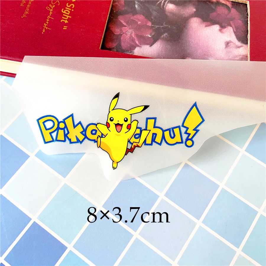 ✪ Sticker Dán Tường Hình Pikachu Đáng Yêu ✪ 1 Miếng Dán Trang Trí Công Tắc Nhiệt