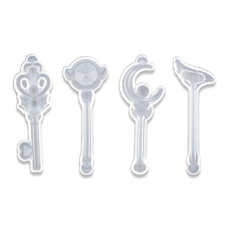 Bộ 4 Khuôn Silicone Tạo Hình Làm Trang Sức DIY