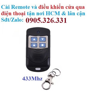 Remote 433 Mhz điều khiển cửa cuốn mã học lệnh Tay điều khiển cửa cuốn từ xa Mos cửa cuốn học lệnh Phụ kiện cửa cuốn