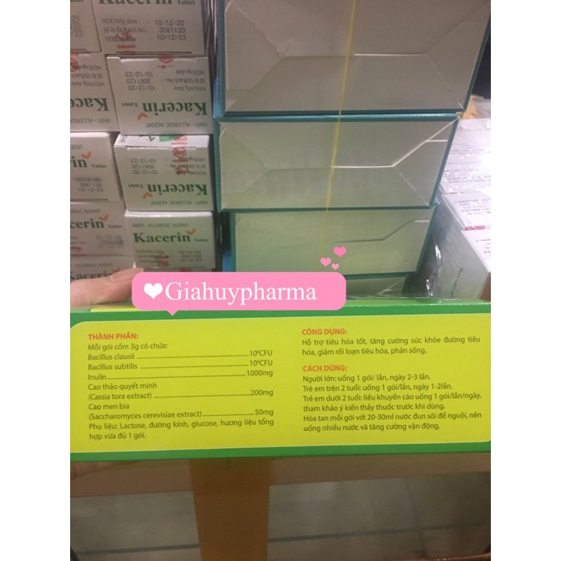 Inulin zor cung cấp chất xơ thiên nhiên ,giảm táo bón hiệu quả hộp 20gói