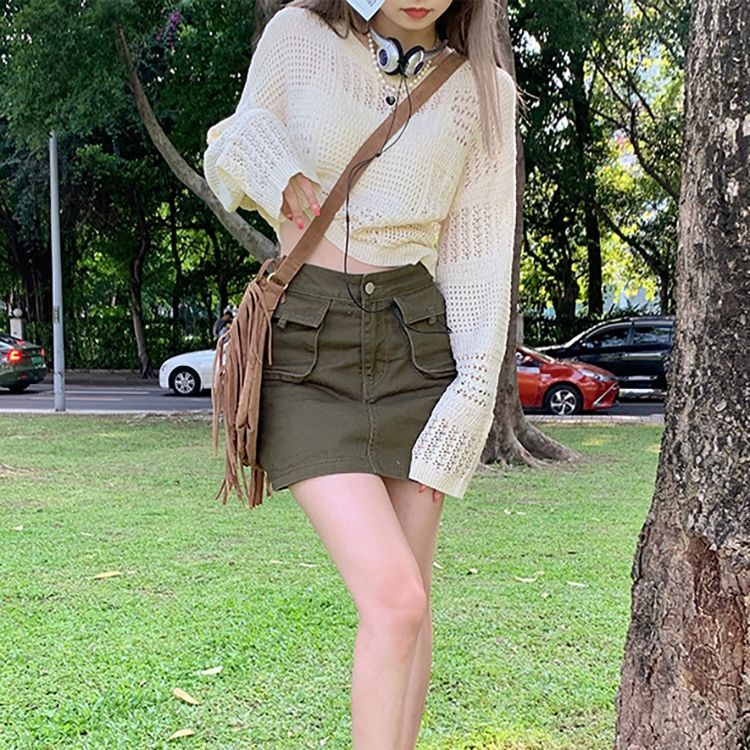 Áo Sweater Mỏng Cổ Tròn Dáng Rộng Thời Trang Mùa Hè Cho Nữ