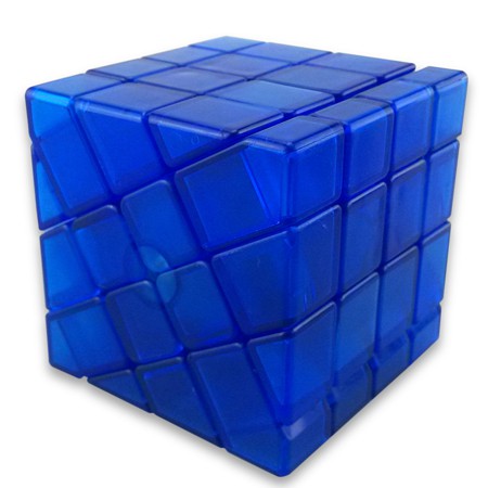 MoYu AoSu Windmill 4x4 Transparent Ice Blue / Purple Rubik Biến Thể 6 Mặt