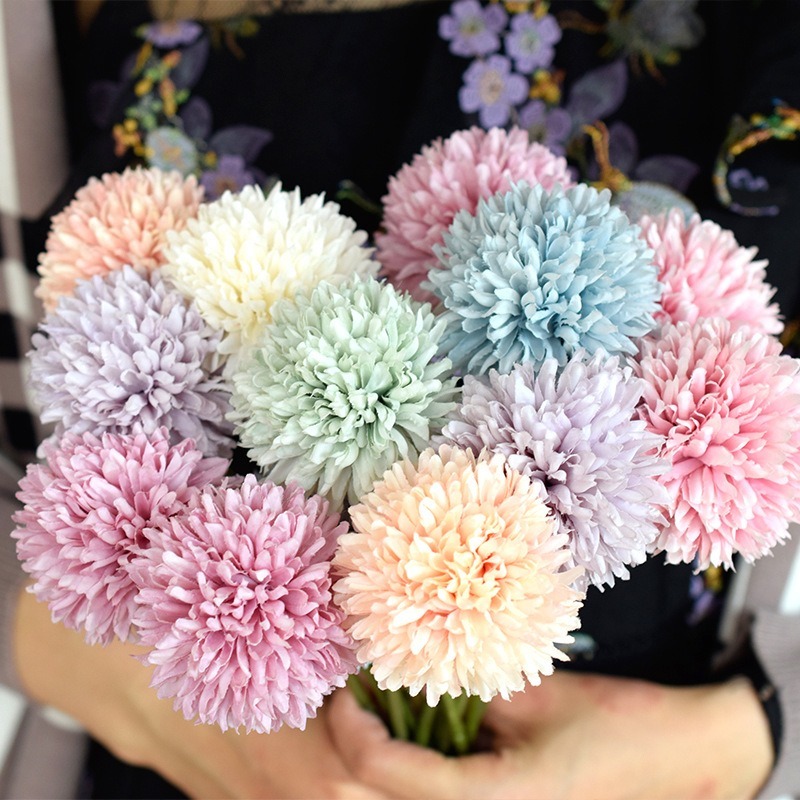Hoa nhân tạo trang trí sinh động dài 29cm