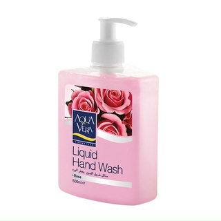 NƯỚC RỬA TAY DƯỠNG DA HƯƠNG HOA HỒNG AQUAVERA 500ml