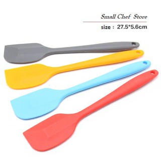 Phới spatula silicon cứng 1 màu 28-21cm (giao màu ngẫu nhiên)