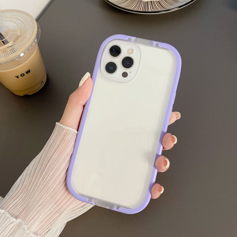 Mới Ốp Điện Thoại Nắp Lật Chống Sốc Chống Bụi Màu Macaron Cho IPhone13 11 12 Pro Max 7 8 Plus X