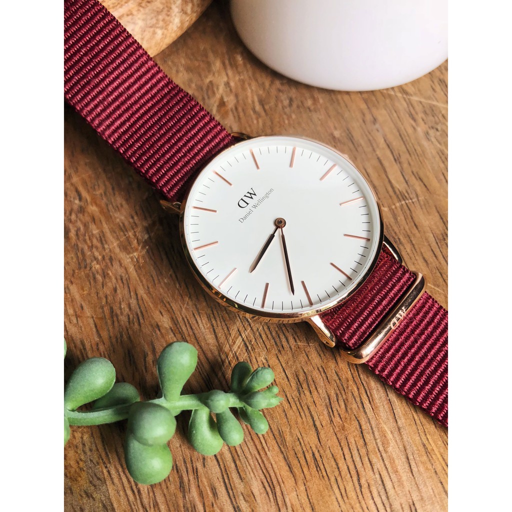 [GIAMGIA📢] 💖 Đồng hồ UNISEX DW Classic Roselyn Dây Vải NATO chính hãng 100% - bảo hành TRỌN ĐỜI, full box, túi 💖