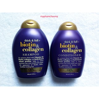 Bộ dầu gội xả biotin collagen trị rụng tóc