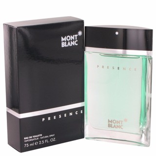Nước hoa nam cao cấp authentic Montblanc Presence eau de toilette for men 75ml (Hàng nhập Mỹ)