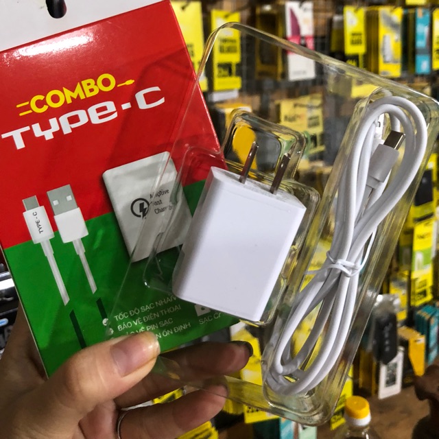 Bộ sạc nhanh samsung Type C