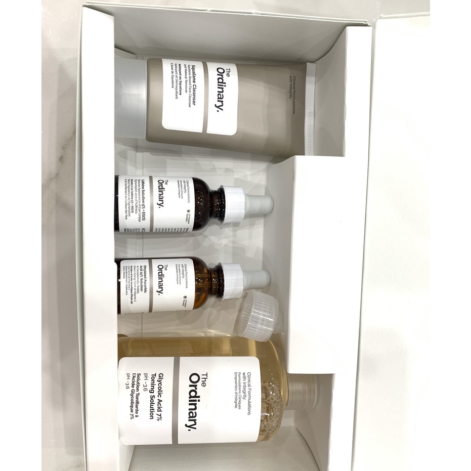 Bộ skincare sáng da The Bright set Ordinary, TOTO SHOP