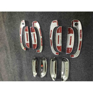 Bộ ốp tay và hõm cửa xe Hyundai Getz mạ crom