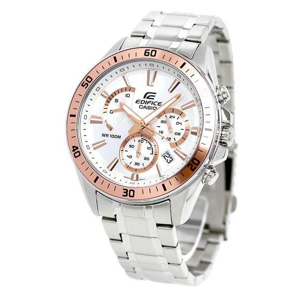 Đồng hồ nam dây kim loại EDIFICE chính hãng Casio Anh Khuê EFR-552D-7AVUDF