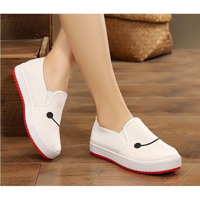Slip on mặt cười lớn dễ thương | BigBuy360 - bigbuy360.vn