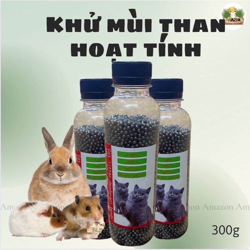 Than hoạt tính giúp khử mùi Thú cưng