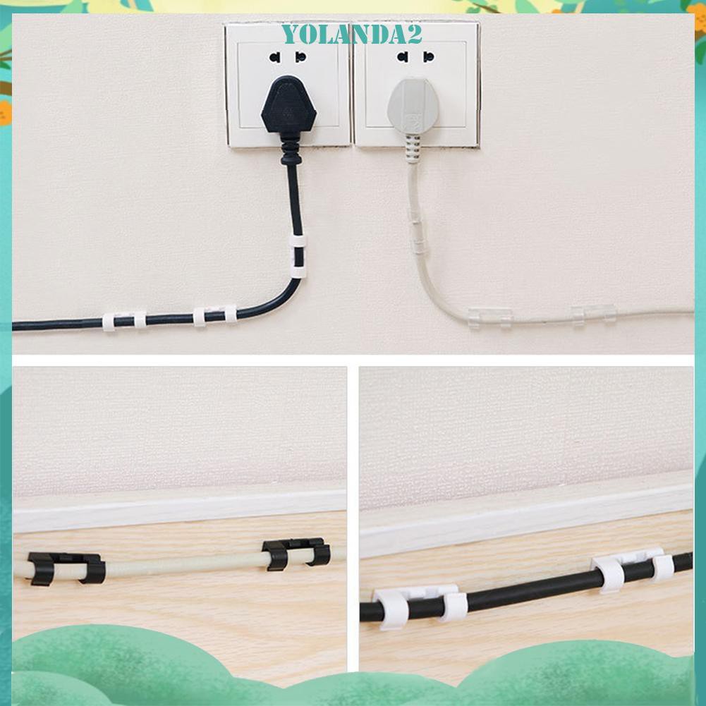 Set 20 Kẹp Cố Định Dây Cáp Tiện Dụng