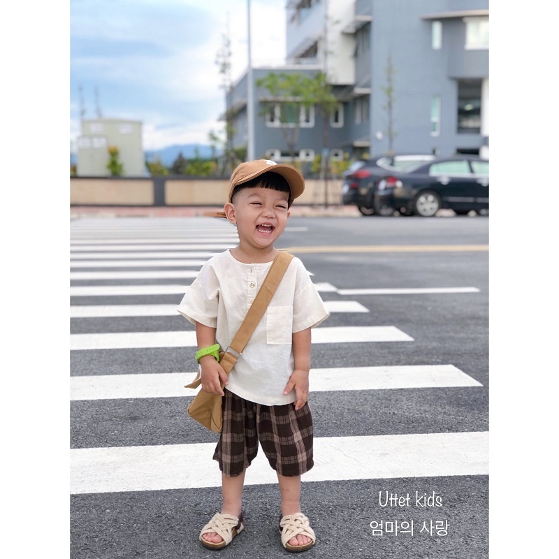 QUẦN NGỐ CARO  HÀN QUỐC 1129 DÀNH CHO BÉ GÁI VÀ BÉ TRAI SIZE 80 ĐẾN 120