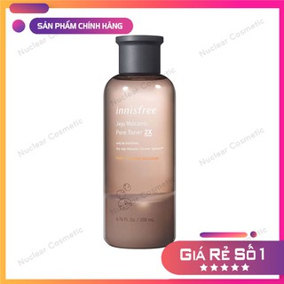 Nước cân bằng chăm sóc da từ tro núi lửa Innisfree Jeju Volcanic Pore Toner 2X 200ml