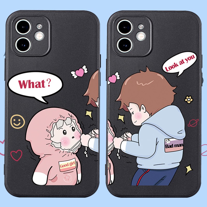 Ốp Điện Thoại Silicon Họa Tiết Hoạt Hình Dễ Thương Cho Iphone 12 11 Pro Max X Xr Xs Max 8 7 Plus 6 6s 11 Ip12 | BigBuy360 - bigbuy360.vn