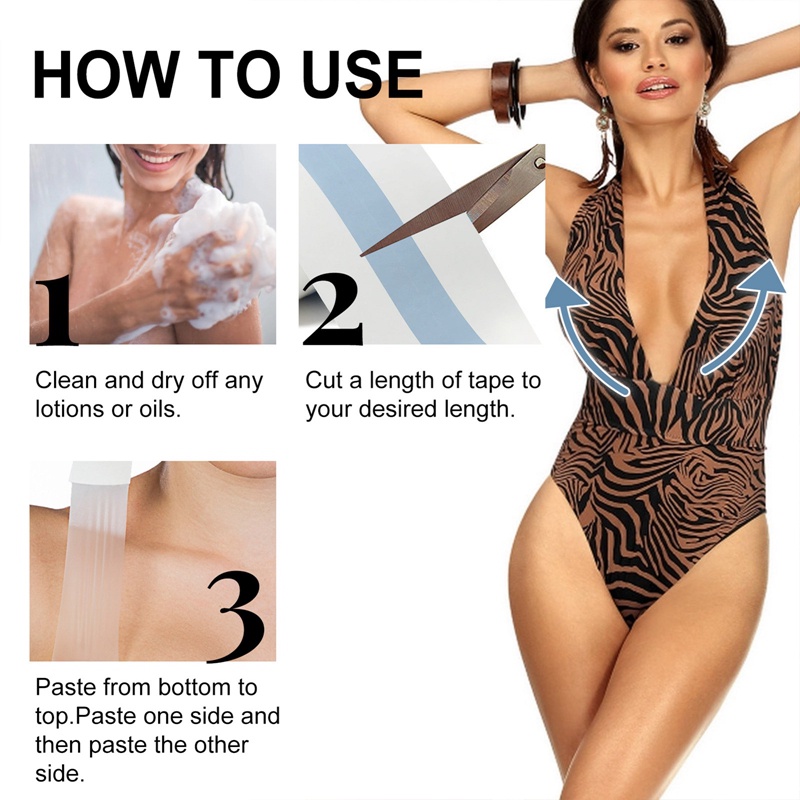 Băng Dán Nâng Ngực Che Phủ Nhũ Hoa Dành Cho Nữ