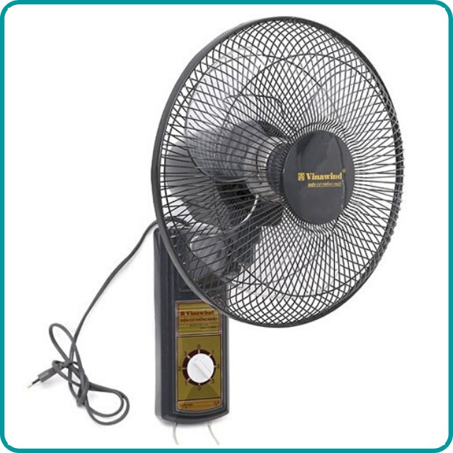 [Nhỏ Gọn - Chắc Chắn] Quạt Treo Tường Mini Điện Cơ Thống Nhất Vinawind QTT300-EĐ sải cánh 300mm | BigBuy360 - bigbuy360.vn