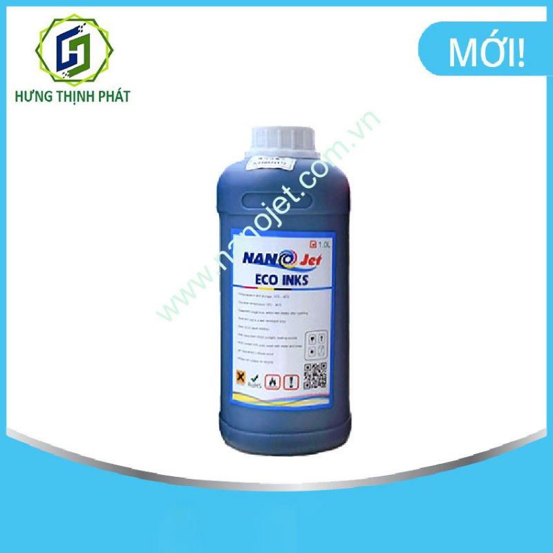 Mực dầu ECO DX5 chuyên in decal, tem, nhãn mác ( mực Eco solvent loại 1)