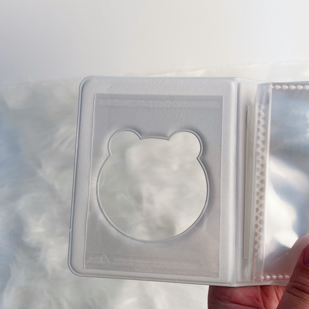 Album Ảnh 3 Inch Hình Trái Tim Màu Macaron Xinh Xắn