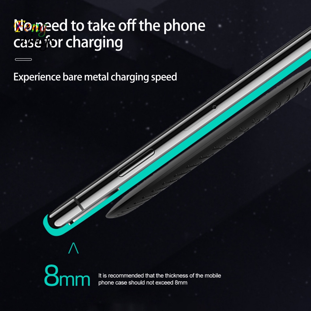 Bộ Đế Sạc Không Dây Tốc Độ Cao 15W