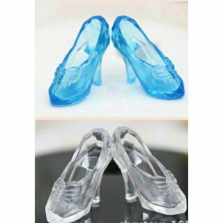 Giầy thủy tinh cho búp bê Barbie , Xinyi , kexin , licca 30cm