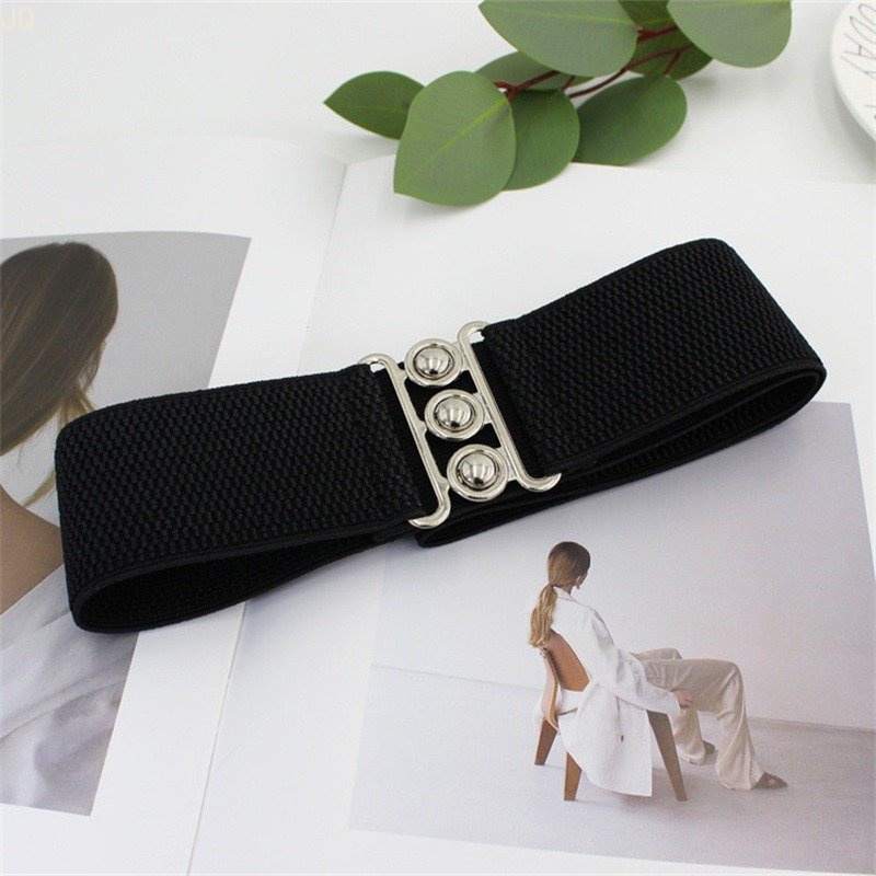 1 Thắt Lưng Nữ Bản Rộng Co Dãn Thời Trang