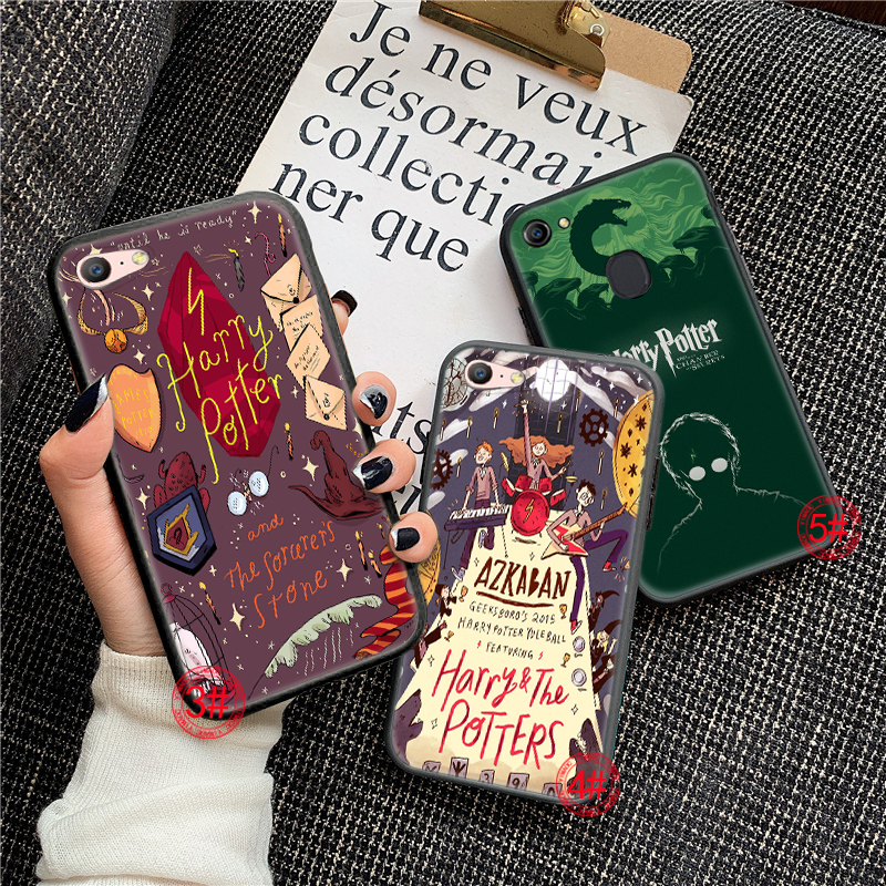 Ốp Lưng Mềm In Hình Truyện Tranh Harry Potter Cho Oppo A5 A9 2020 A1K F11 F1 Plus R9 R9S R15 R17 Pro Realme X