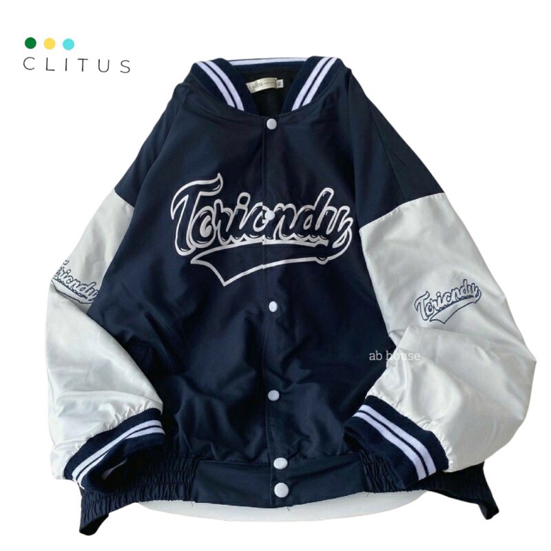 Áo Khoác Dù Bomber Nữ Form Rộng Mẫu Mới Cúc Bấm Siêu HOT - CLITUS FASHION