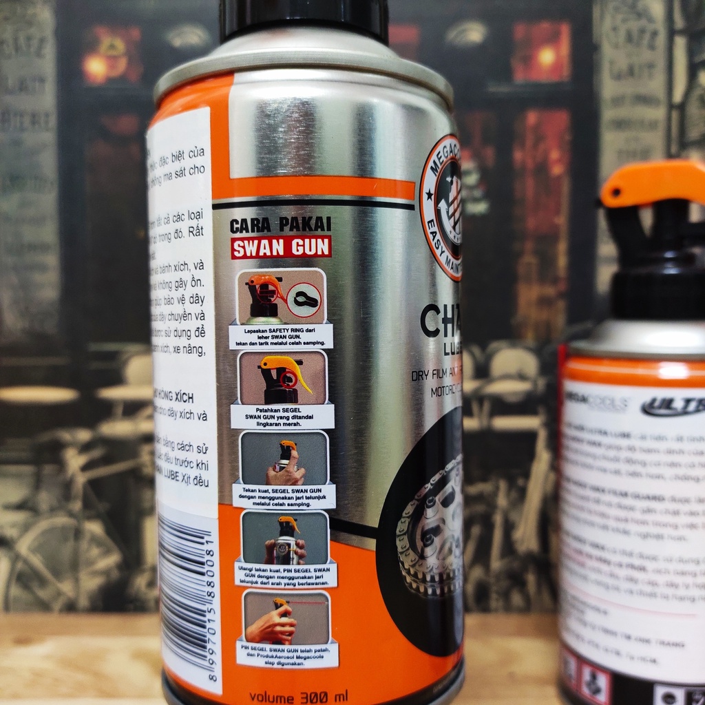 Dưỡng sên cao cấp Megacools 300ML nhập khẩu Indonesia