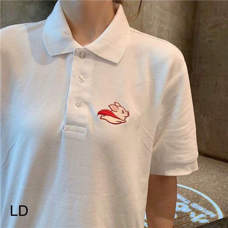 Áo polo lợn siêu nhân LDU0519