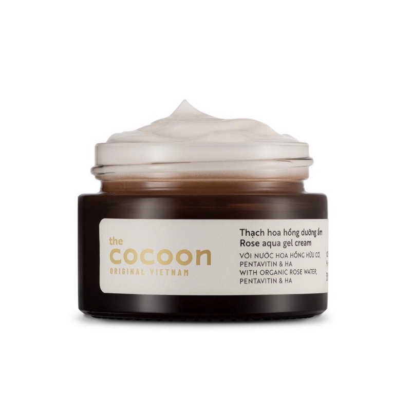 Thạch hoa hồng dưỡng ẩm Cocoon