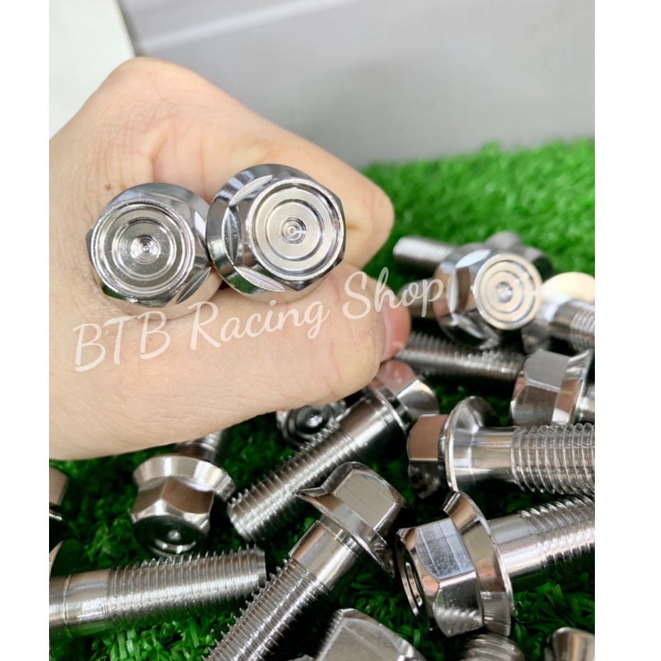 Ốc Salaya 10li mẫu Thái inox 304 dài ngắn đầy đủ các size cho các dòng xe máy