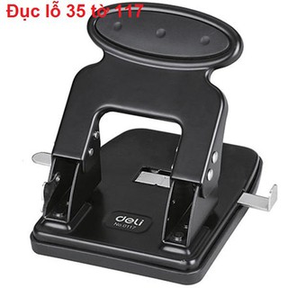 [Bán giá gốc] Máy đục lỗ - Deli 10/25/35 tờ