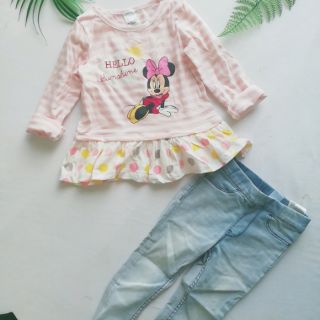 Áo phông bé gái minnie