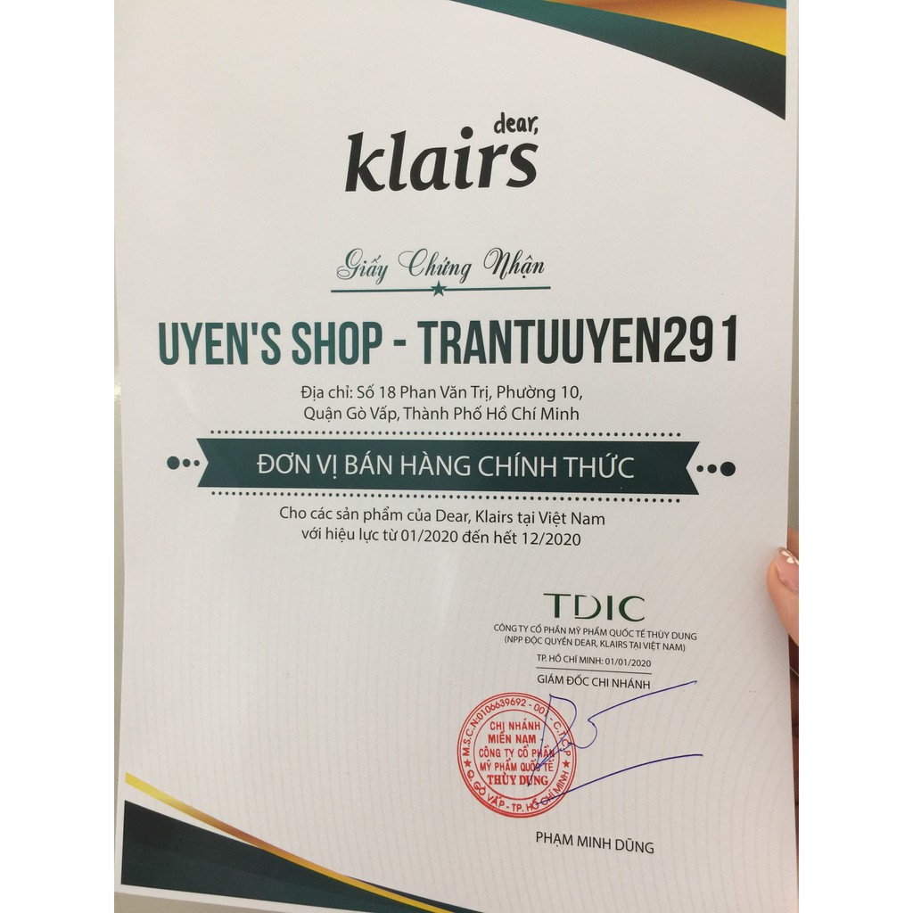 Nước hoa hồng Klairs Supple Preparation Unscented/ Facial Toner 180ml | BigBuy360 - bigbuy360.vn