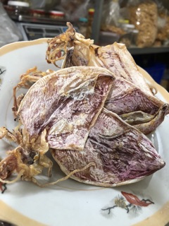 Mực câu Gò Công phơi khô