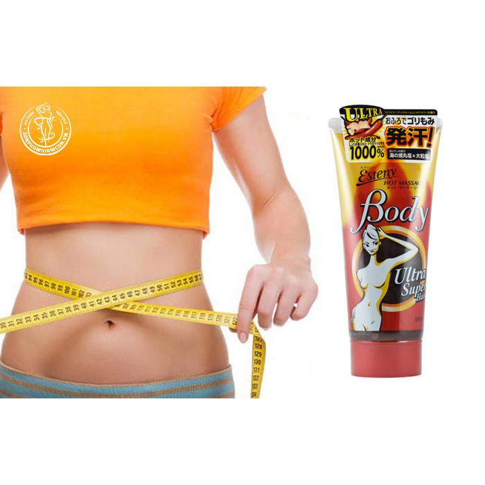 KEM TAN MỠ BỤNG ESTENY HOT BODY ULTRA SUPER HARD - HÀNG NHẬT NỘI ĐỊA