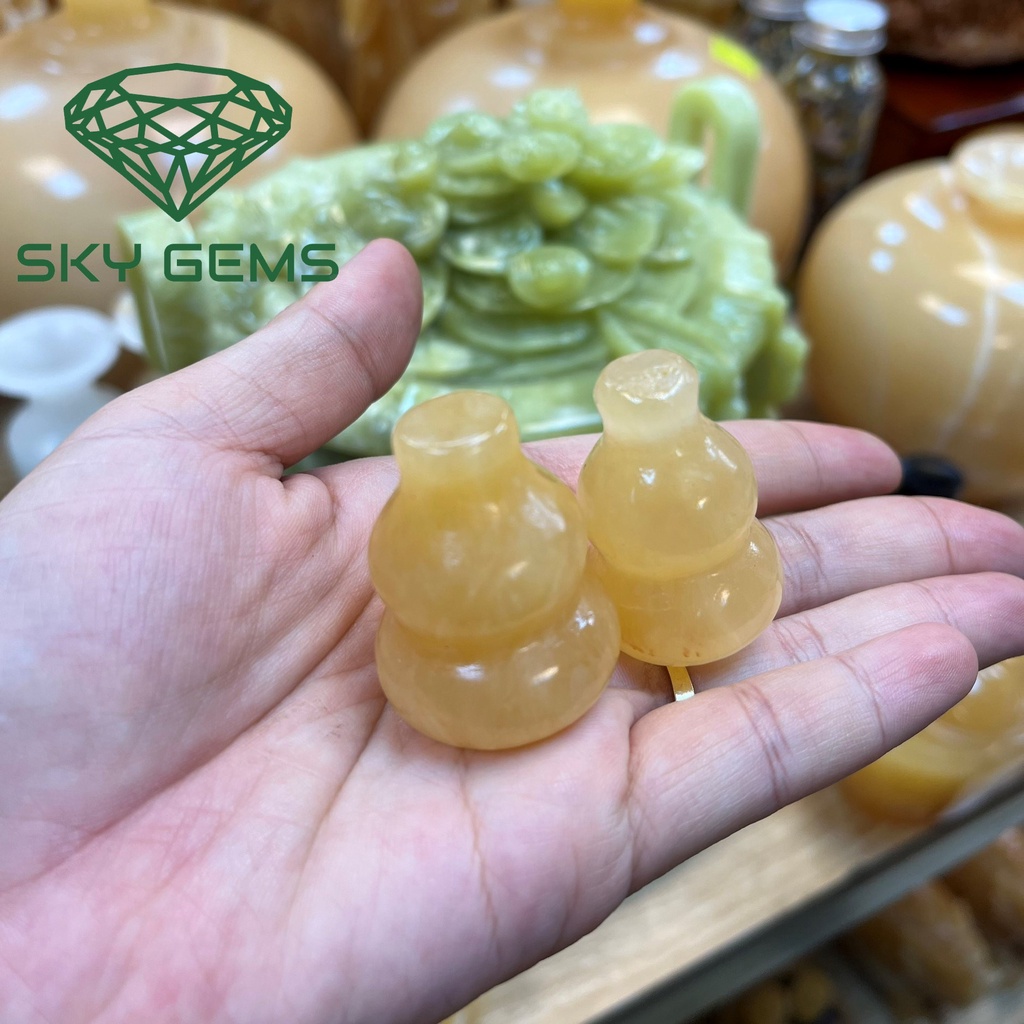 Hồ lô đá phong thủy size mini