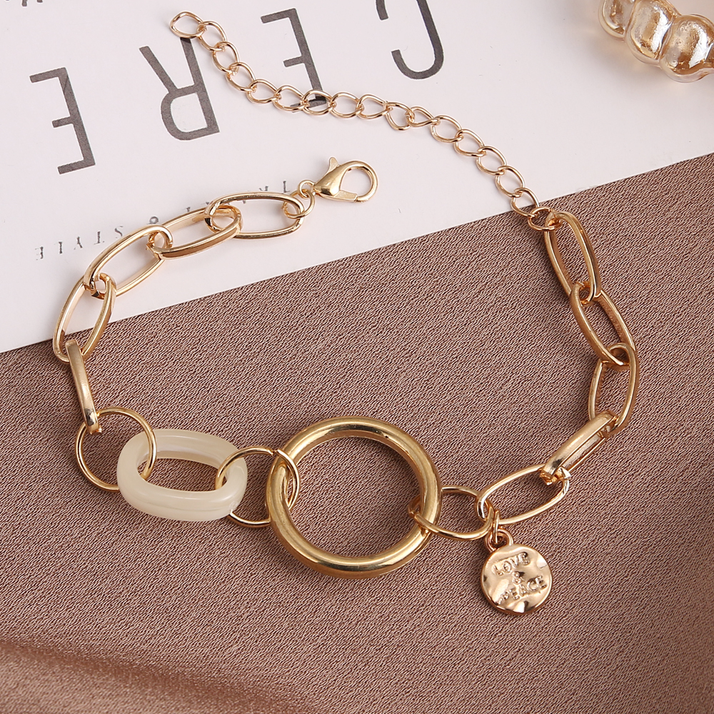 Vòng Tay Kim Loại Phong Cách Bô-Hem Cho Nữ