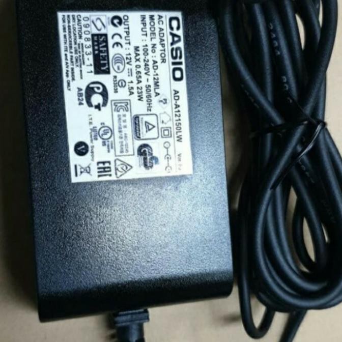 Bộ Chuyển Đổi Falsh Ac Ad-a12150lw Piano / Casio Cdp 230r Cdp 120 Phím