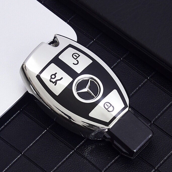 Ốp chìa khóa Mercedes C200 S-Class GLC260 GLK300 cao cấp
